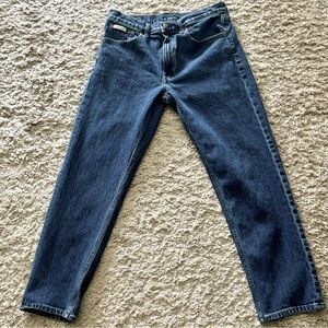Calvin Klein Blue Straight Leg Jeans 👖
